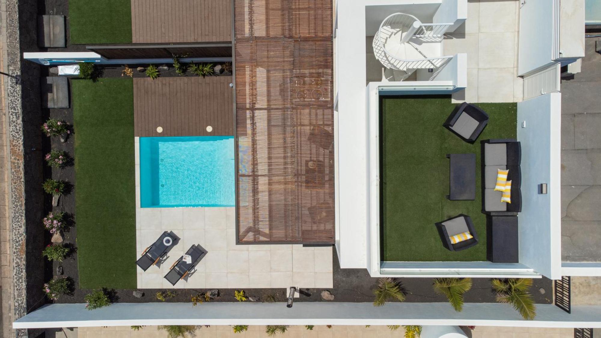 Serena Villa 38 - Heated Pool, Sea Views, Ac, High Speed Internet Плайя-Бланка Екстер'єр фото